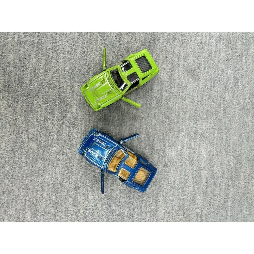 ROAD CHAMPS Die Cast #44 Datsun 280zx 82 Car Lot of 2 T5